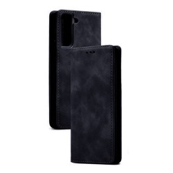 LEATHER FLIP COVER WITH INTERNAL POCKET FOR SAMSUNG GALAXY S22 BLUE LEATHER FLIP COVER WITH INTERNAL POCKET FOR SAMSUNG GALAXY S22 BLUE